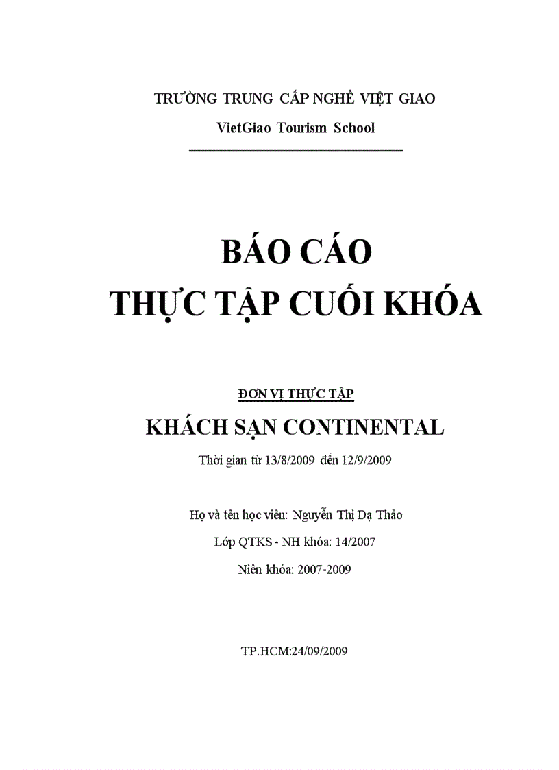 Khách sạn continental