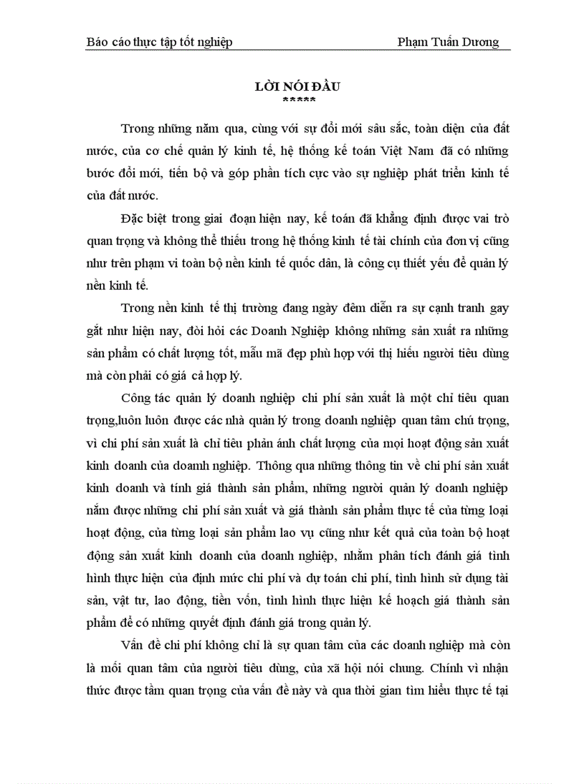 Kế Toán Chi Phí Sản Xuất Và Tính Giá Thành Sản Phẩm 3