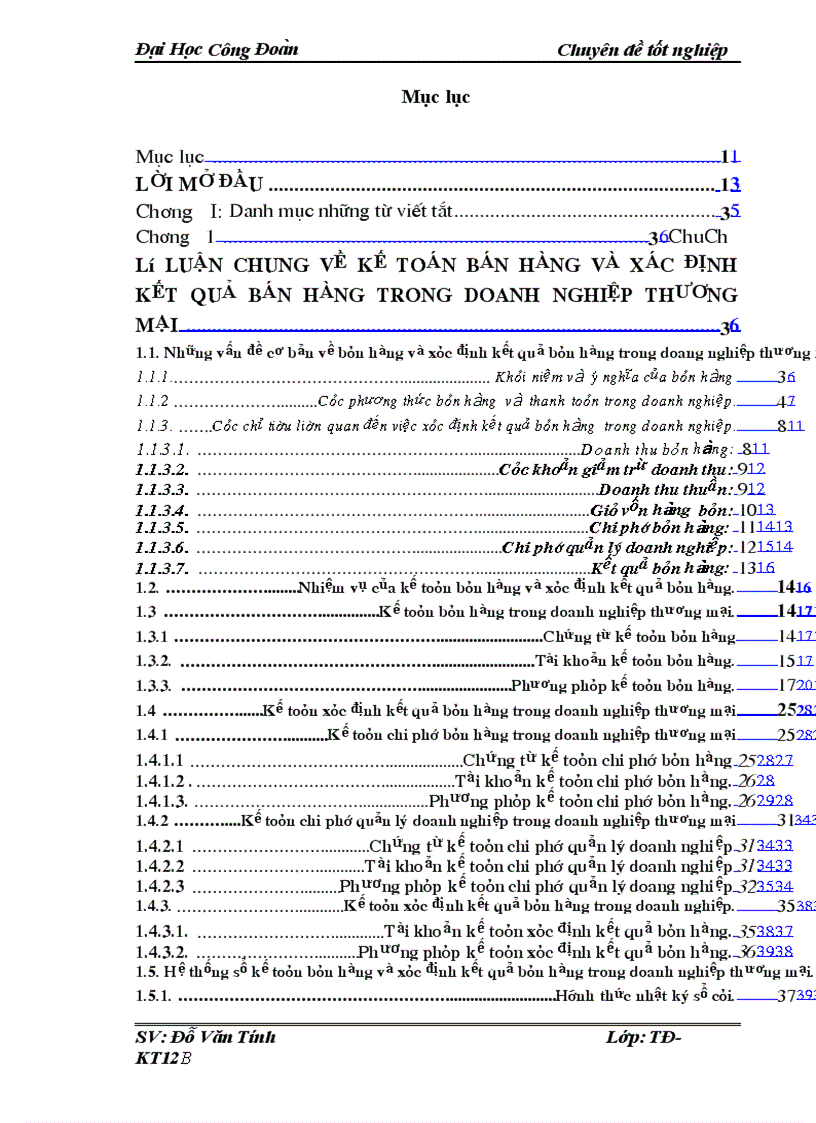 Hoàn thiện kế toán bán hàng và xác định kết quả bán hàng tại công ty TNHH VLXD Đức Phát