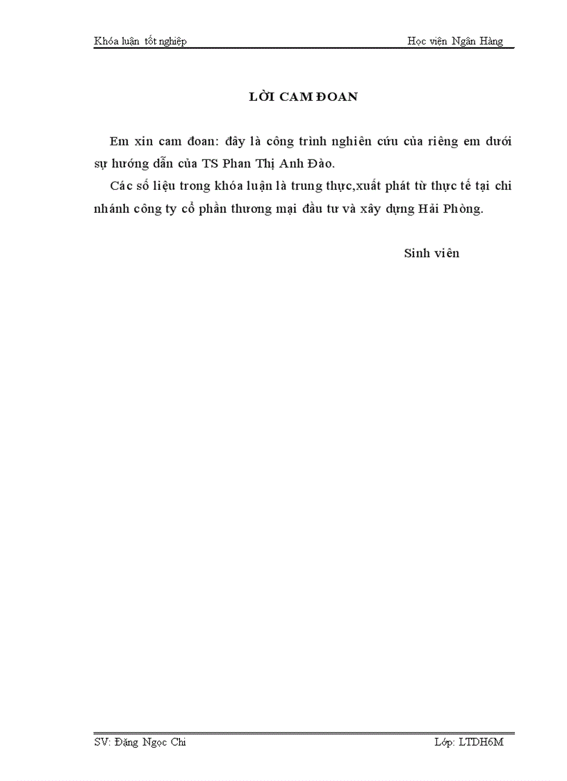 Hoàn thiện kế toán bán hàng và xác định kết quả kinh doanh tại chi nhánh công ty cổ phần thương mại đầu tư và xây dựng Hải Phòng