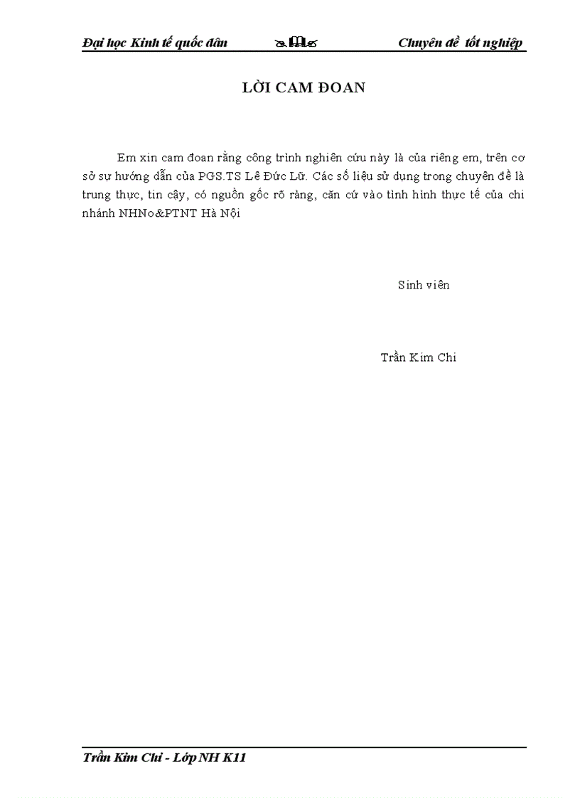 Hạn chế rủi ro tín dụng tại NHNo PTNT Hà Nội