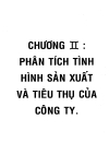 Kế hoạch sản xuất kinh doanh tại Công ty Thiên Thanh