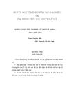 Tìm hiểu mối liên quan giữa một số xét nghiệm huyết học với chỉ số chức năng gan