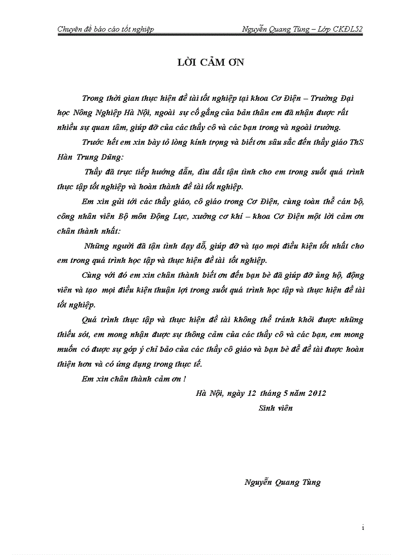 Khảo nghiệm Xác định một số thông số đặc trưng khối lượng của máy kéo CL304