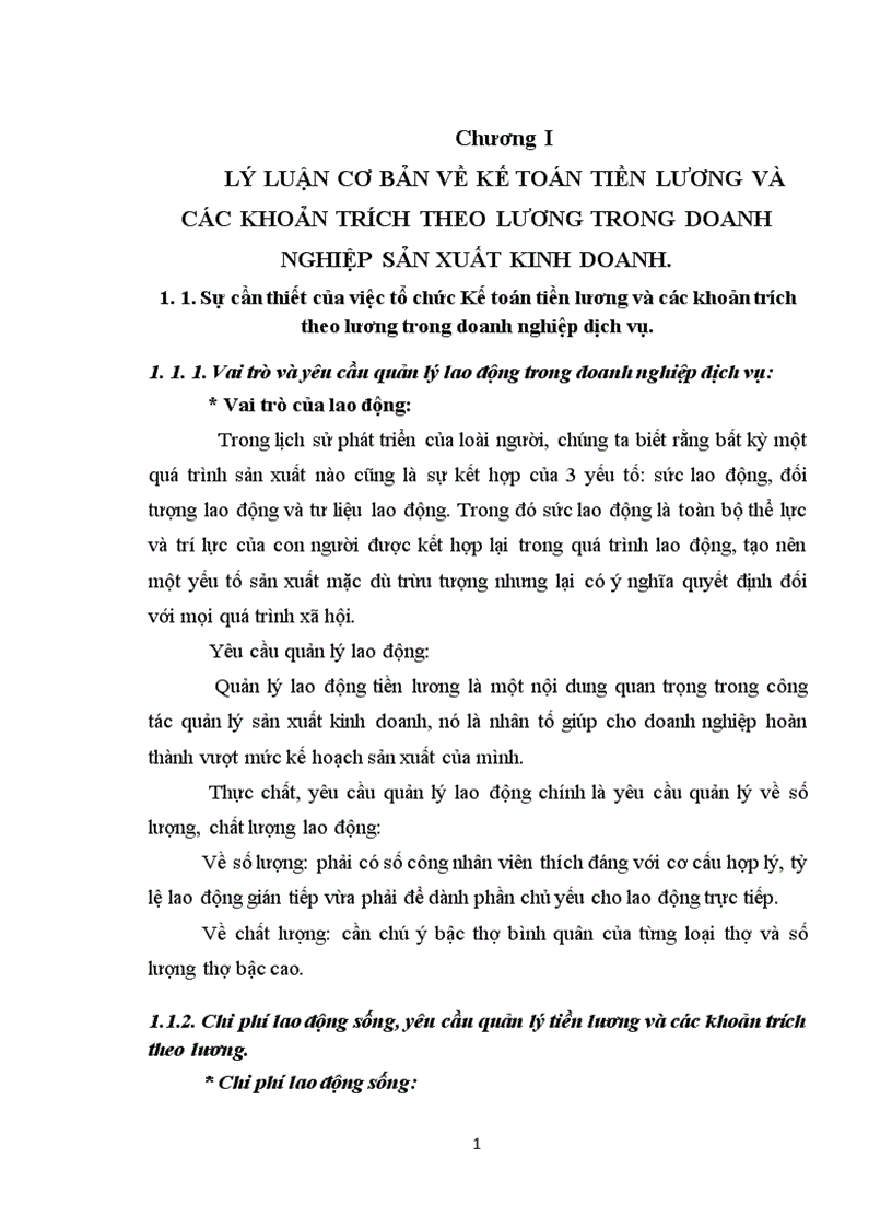 Kế toán tiền lương và các khoản trích theo lương trong doanh nghiệp sản xuất kinh doanh