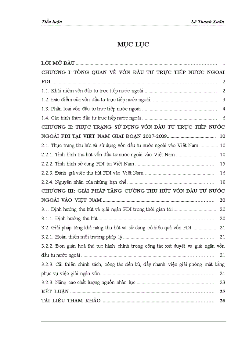 Giải pháp tăng cường thu hút vốn đầu từ nước ngoài vào Việt Nam 1