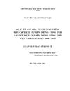 Quản lý vốn đầu tư chương trình phổ cập dịch vụ viễn thông công ích tại quỹ dịch vụ viễn thông công ích việt nam giai đoạn 2006 2015 1