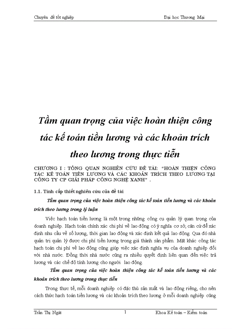 Tầm quan trọng của việc hoàn thiện công tác kế toán tiền lương và các khoản trích theo lương trong thực tiễn 4