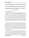 Giải pháp nâng cao chất lượng tín dụng tại Chi nhánh ngân hàng thương mại cổ phần Phương Nam Hàng Bài Hà Nội