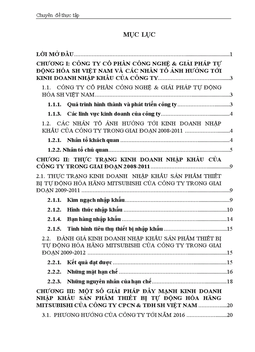 Thực trạng kinh doanh nhập khẩu của công ty trong giai đoạn 2008 201