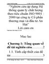 Nghiên cứu áp dụng Hệ thống quản lý chất lượng theo tiêu chuẩn ISO 9001 2000 tại công ty Cổ phần thương mại và đầu tư An Hải