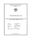 Hoàn thiện công tác tạo động lực lao động đối với lao động sản xuất tại công ty TNHH máy nông nghiệp Việt Trung