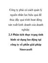 Phân tích thống kê tình hình sử dụng lao động tại Công ty cổ phần giải pháp Sinovasoft 3