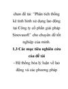 Phân tích thống kê tình hình sử dụng lao động tại Công ty cổ phần giải pháp Sinovasoft 3