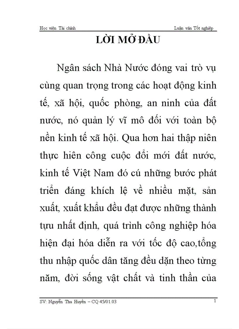 Một số giải pháp hoàn thiện công tác quản lý ngân sách phường trên địa bàn quận Hà Đông thành phố Hà Nội