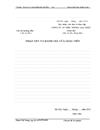 Hoàn thiện kế toán bán hàng và xác định kết quả bán hàng tại Công ty cổ phần viễn thụng Gia Phỏt Nhà hàng Cơm Niờu Bầu Bớ