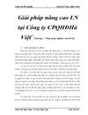 Giải pháp nâng cao LN tại Công ty CPQHĐHà Việt 3