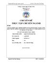 Hoàn thiện quy trình kiểm toán khoản mục hàng tồn kho trong kiểm toán BCTC do Công ty TNHH Kiểm toán và Dịch vụ tin học 1