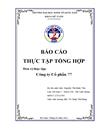 Báo cáo kế toán thực tập tổng hợp tại Công ty Cổ phần 77