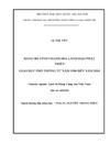 Đảng bộ tỉnh thanh hóa lãnh đạo phát triển giáo dục phổ thông từ năm 1996 đến năm 2010