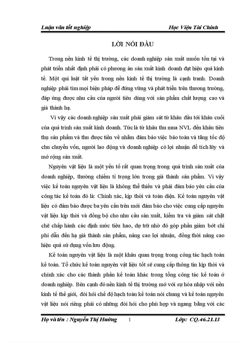 Tổ chức công tác kế toán nguyên vật liệu tại công ty TNHH chế tạo thiết bị và công nghệ P D 4
