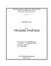 Tín dụng thuê mua