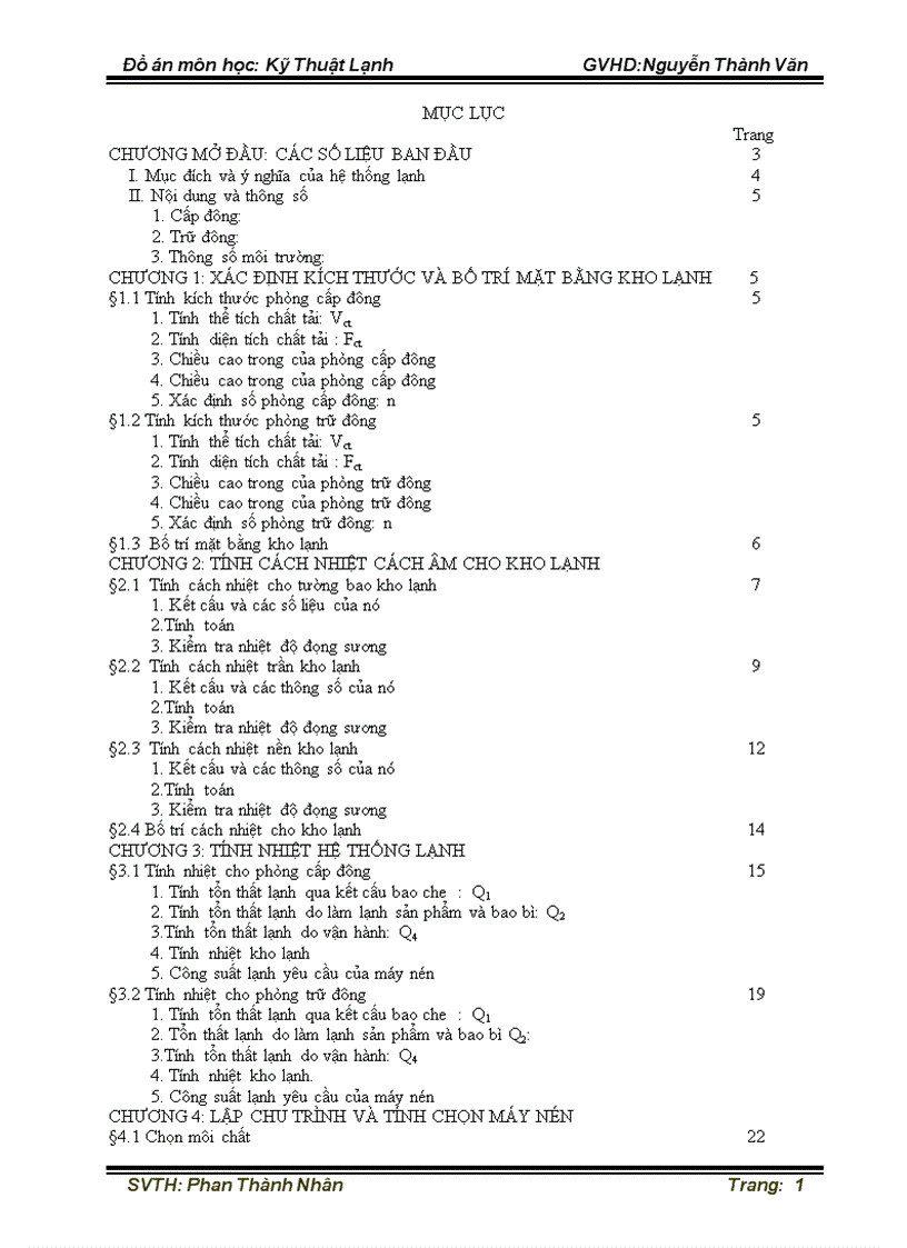 Đồ án lạnh R22