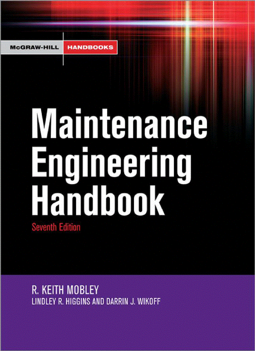 MAINTENANCE ENGINEERING HANDBOOK