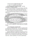 Phương hướng phát triển tiểu thủ công nghiệp (TTCN) Tỉnh Hà Tây trong giai đoạn 2001-2005