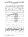 Hoàn thiện công tác kế toán chi phí sản xuất và tính giá thành tại Công ty cổ phần công nghệ môi trường Toàn á