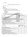 Phiếu điều tra tình hình dạy và học của giáo viên và học sinh