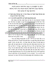 Một số giải pháp đẩy mạnh huy động vốn tại Ngân hàng Nông nghiệp và Phát triển Nông thôn TP Ninh Bình