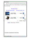 Xây dựng WebSite ứng dụng cho việc mua bán máy tính xách tay trên mạng