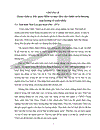 Chính sách thương mại hướng về xuất khẩu của Thái Lan trong quá trình hội nhập kinh tế quốc tế