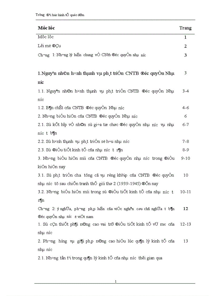 CNTB độc quyền Nhà nước như một phạm trù gắn liền với CNTB độc quyền