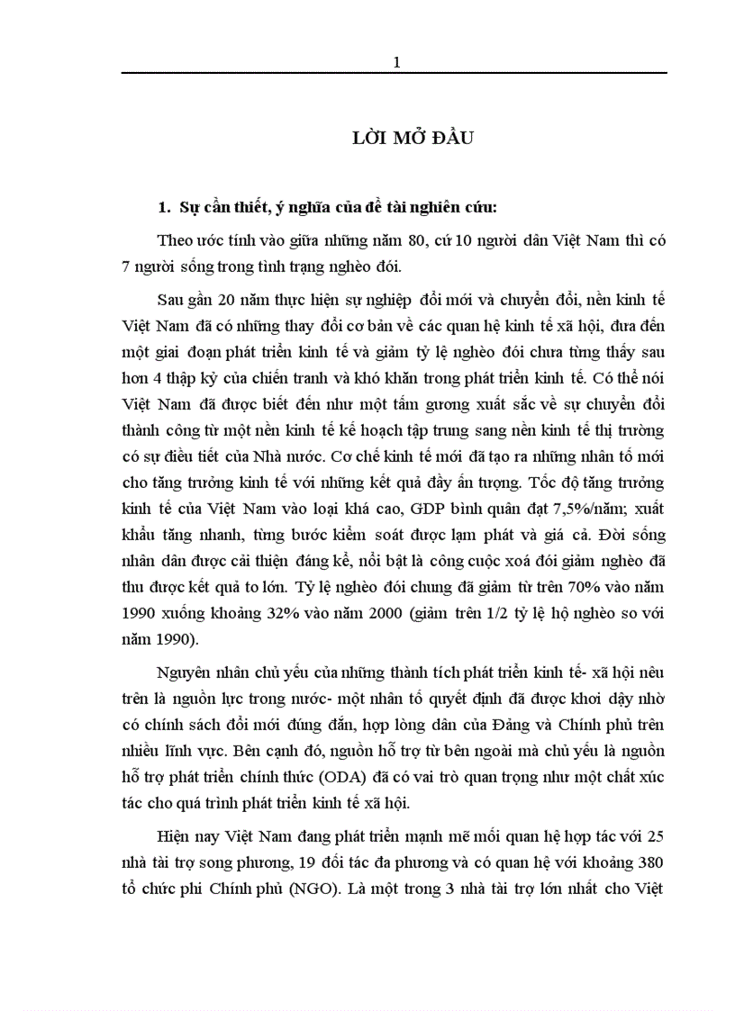 nâng cao hiệu quả thu hút và sử dụng vốn ODA của ngân hàng phát triểnchâu Á ADB cho Việt Nam 1