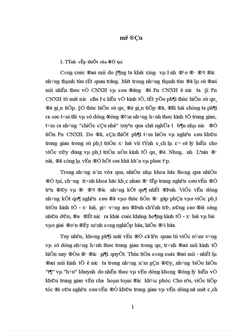 phương hướng và giải pháp đảm bảo định hướng xã hội chủ nghĩa trong quá trình vận dụng các hình thức trung gian để đổi mới kinh tế ở nước ta hiện nay