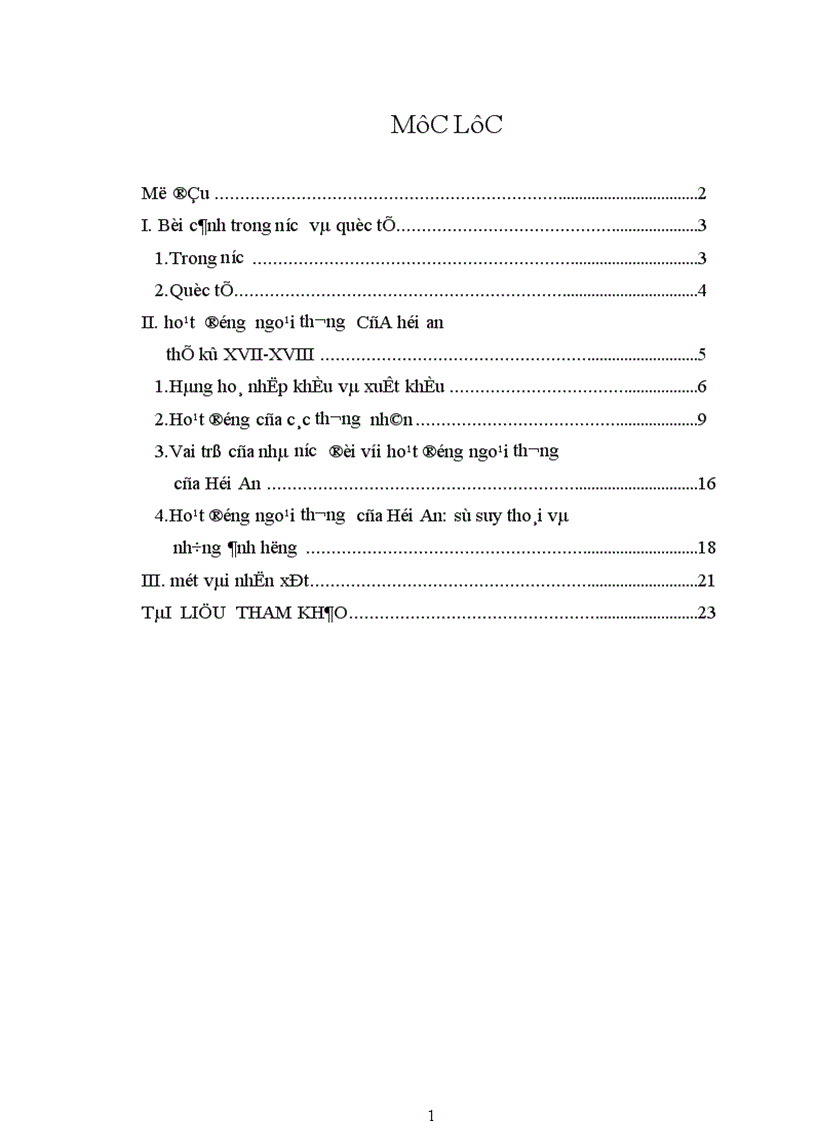 Đô thị cổ Việt Nam