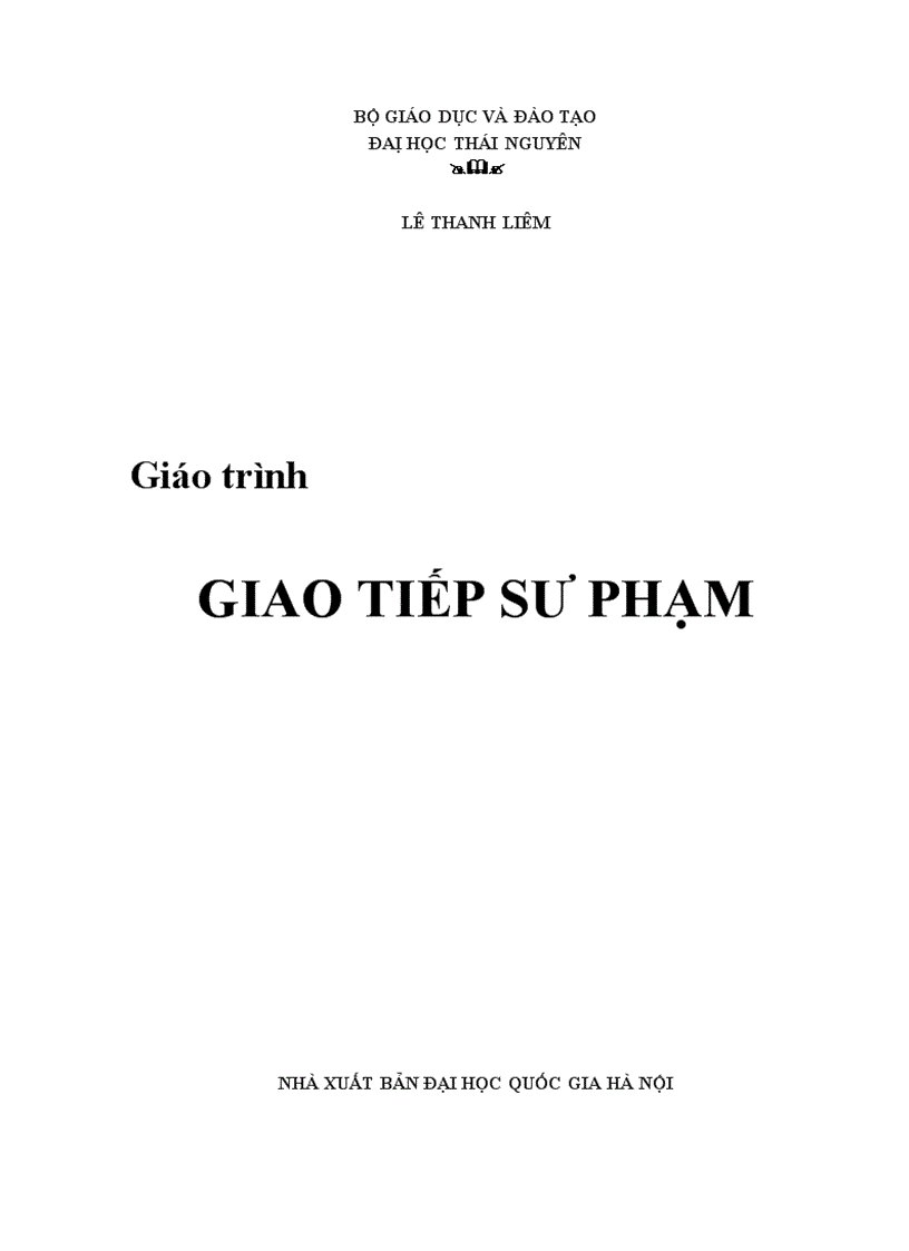 Giao tiếp sư phạm hiện đại