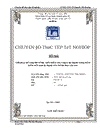 Giải pháp mở rộng thị trường xuất khẩu của Công ty Hà Thành trong điều kiện Việt Nam là thành viên chính thức của WTO 1