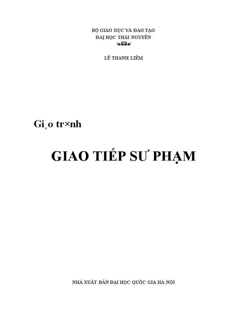 Giao tiếp sư phạm truyền thống