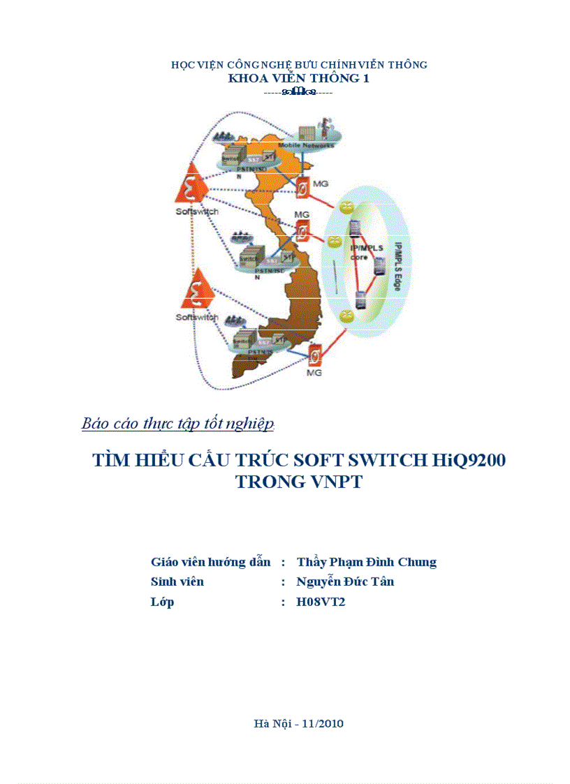 TÌM HIỂU CẤU TRÚC SOFT SWITCH HiQ9200 TRONG VNPT