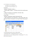 Tiểu luận về các hàm thông dụng trong excel