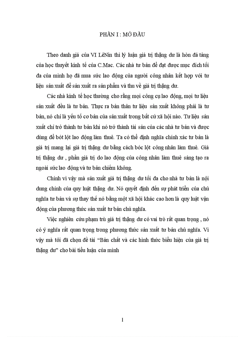 Giá trị thặng dư