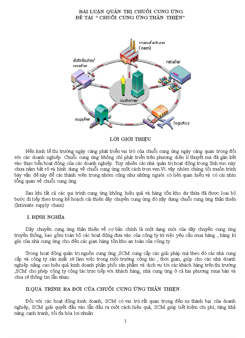 Chuỗi cung ứng thân thiện