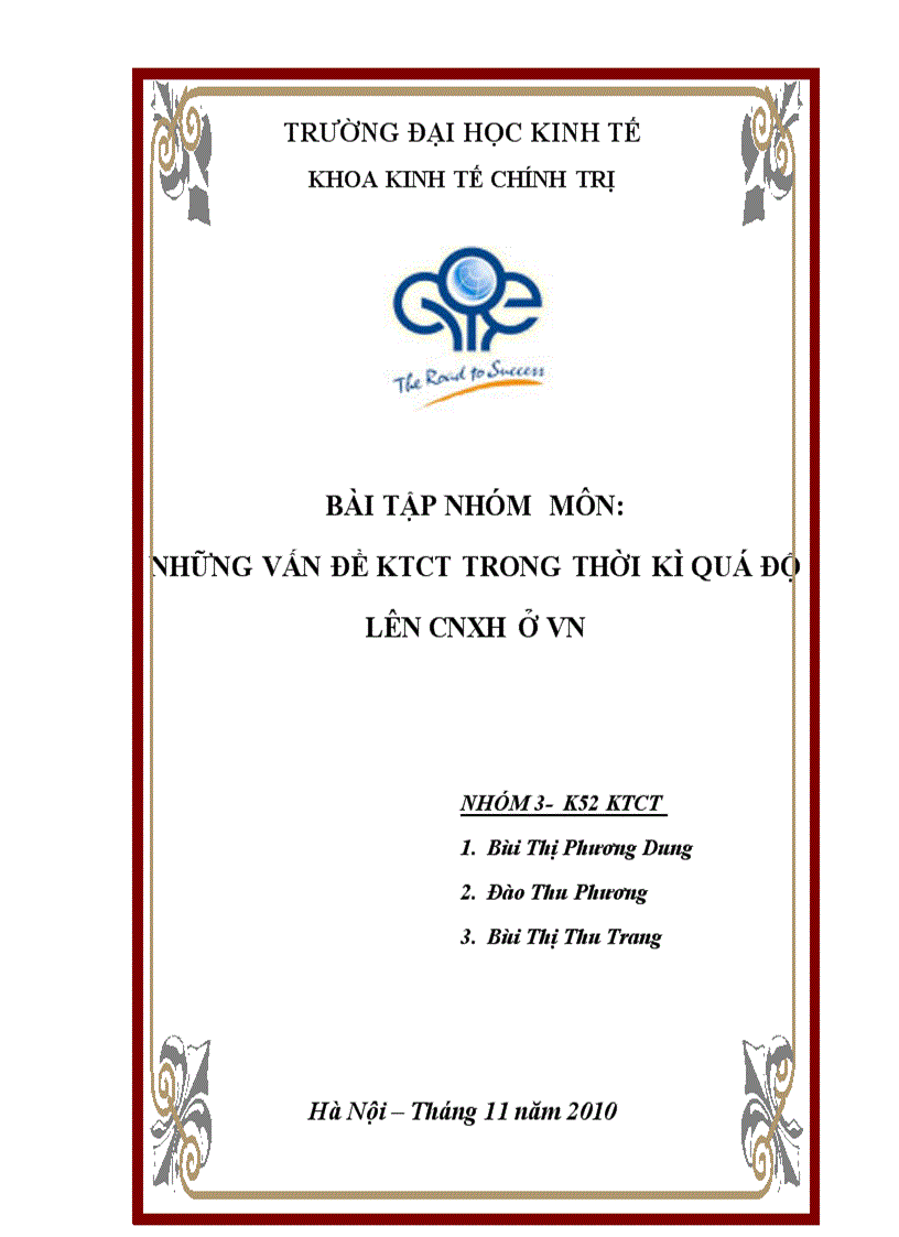 Những thành tựu và hạn chế của tiến trình CNH ở Việt Nam thời kì trước đổi mới