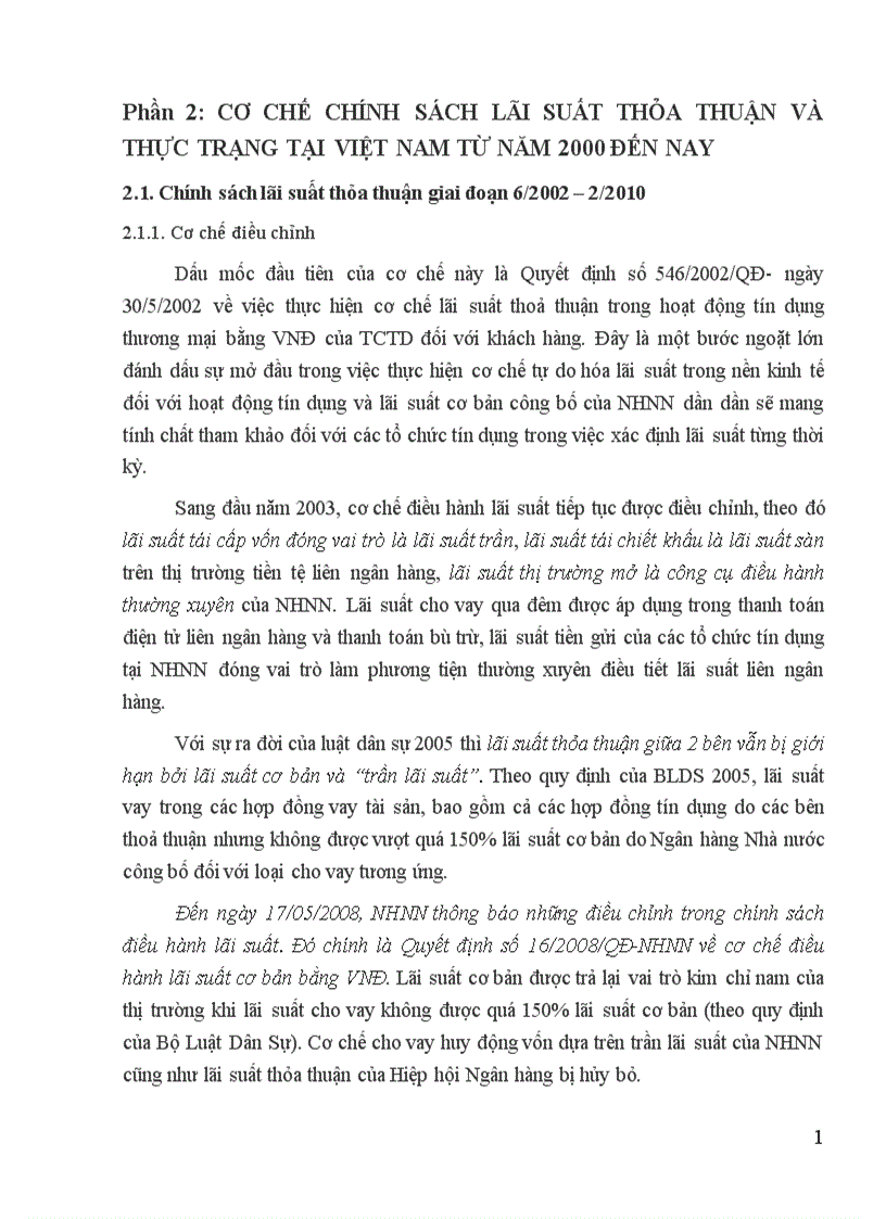 Chính sách tỷ giá 2007 2010