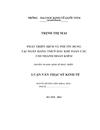 Phát triển dịch vụ phi tín dụng tại Ngân hàng TMCP Dầu khí Toàn Cầu – CN Hoàn Kiếm