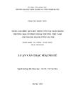 Nâng cao hiệu quả huy động vốn tại ngân hàng thương mại cổ phần ngoại thương việt nam – chi nhánh thành công