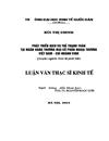 Phát triển dịch vụ thẻ thanh toán tại ngân hàng thương mại cổ phần ngoại thương việt nam - chi nhánh vinh